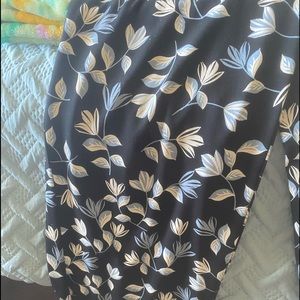 J Jill wide leg crop pants